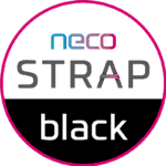 Das NECO STRAP black Logo